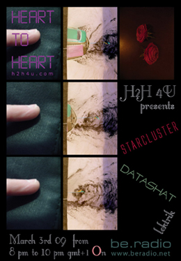 H2H RECALL - h2h4u - heart to heart - with STARCLUSTER, DATASHAT and lektrik